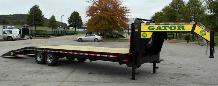 Gooseneck flat bed trailer for sale14k  Hamilton County, Tennessee